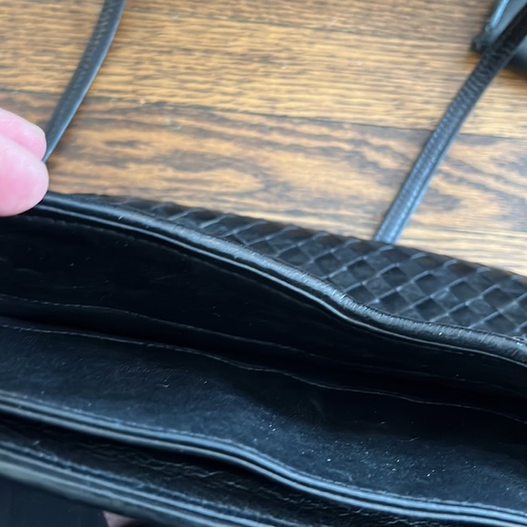 Designer Gianfranco Lotti Firenze Purse Weaved Leather - Picture 6 of 8